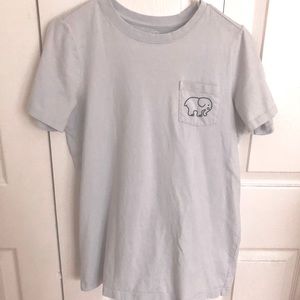 baby blue ivory ella ballet tshirt